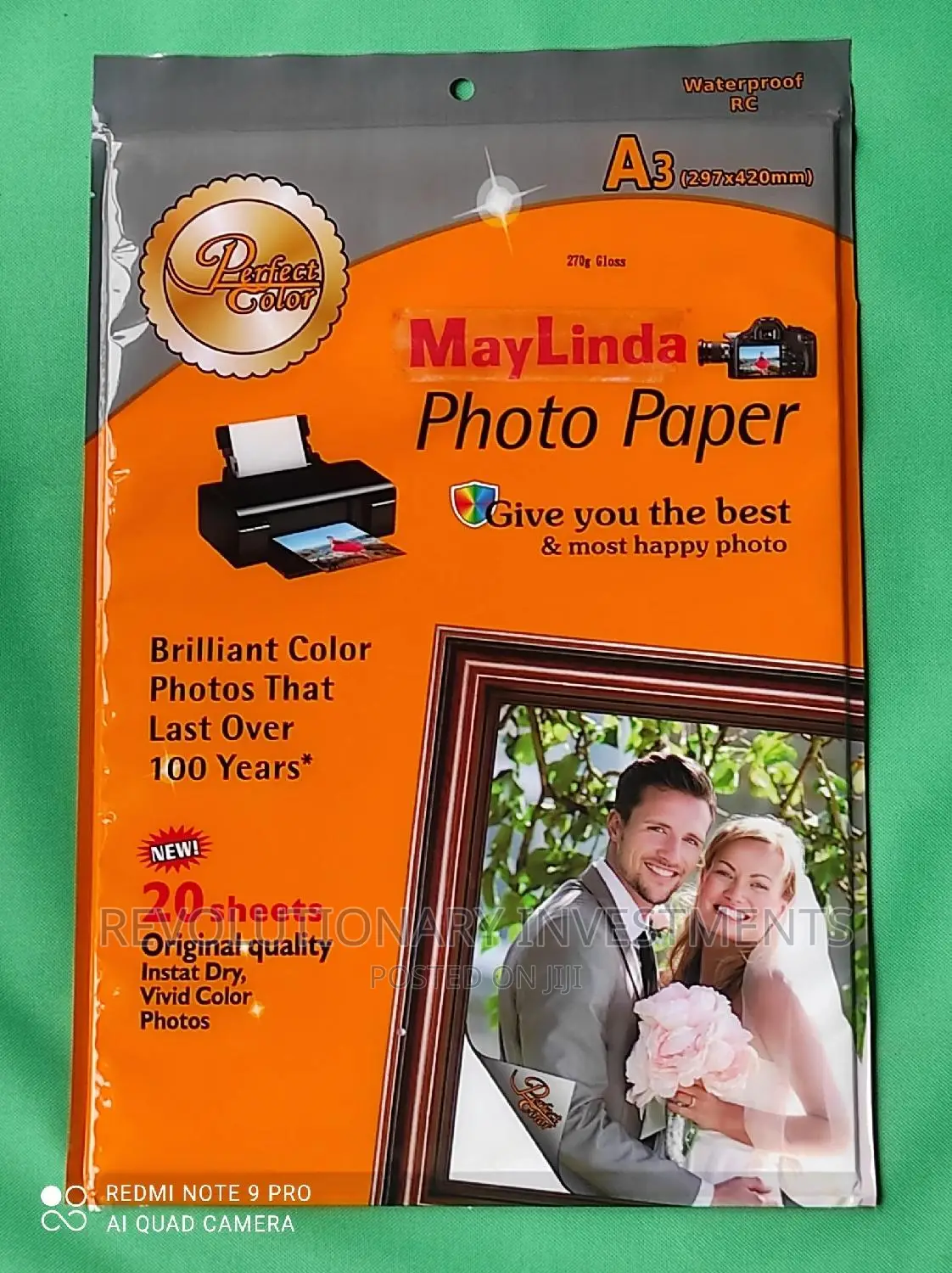MayLinda A3 Photo Paper, 20 Sheets
