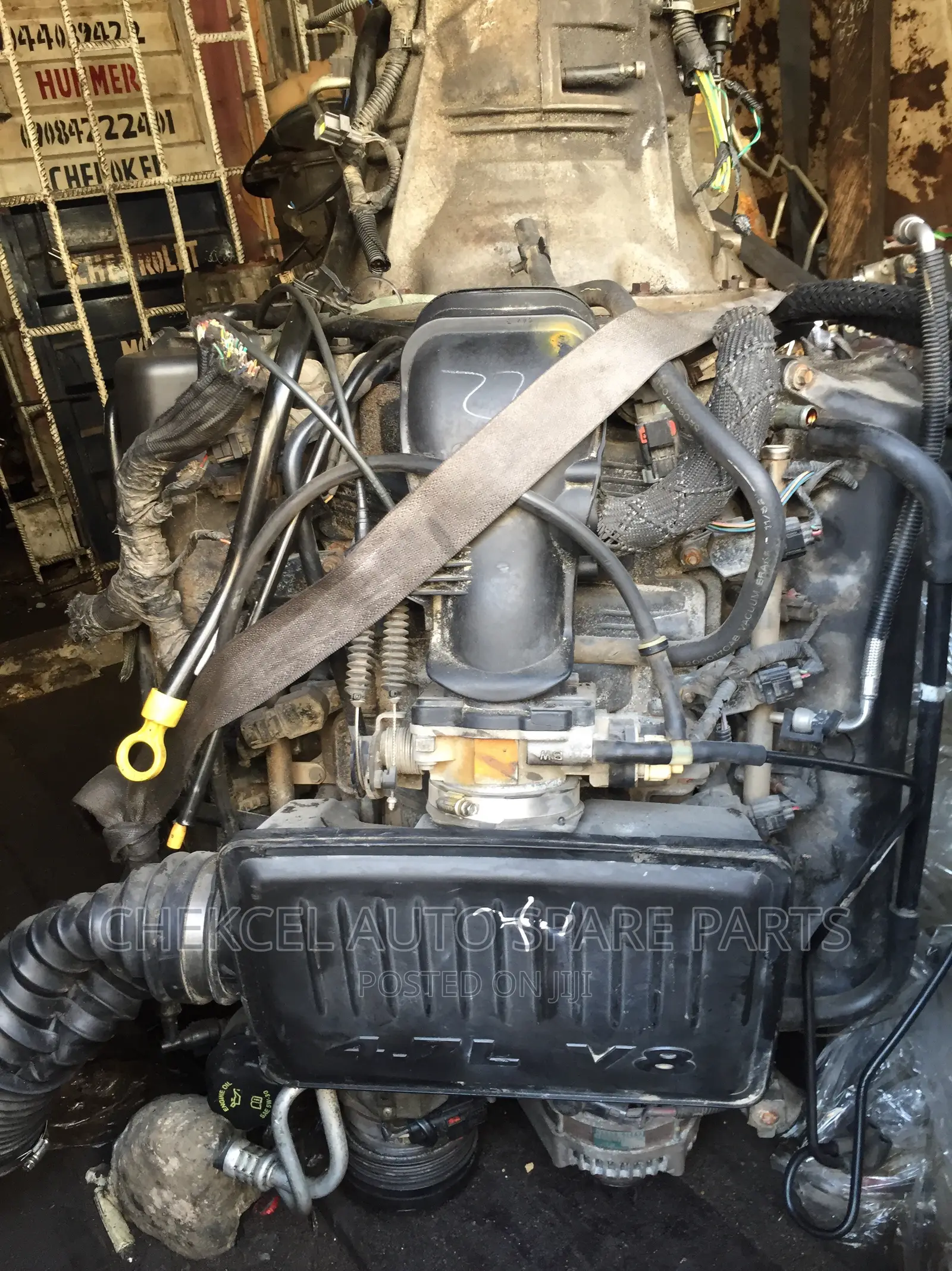 Engine and Gearbox Jeep Cherokee 4.7l