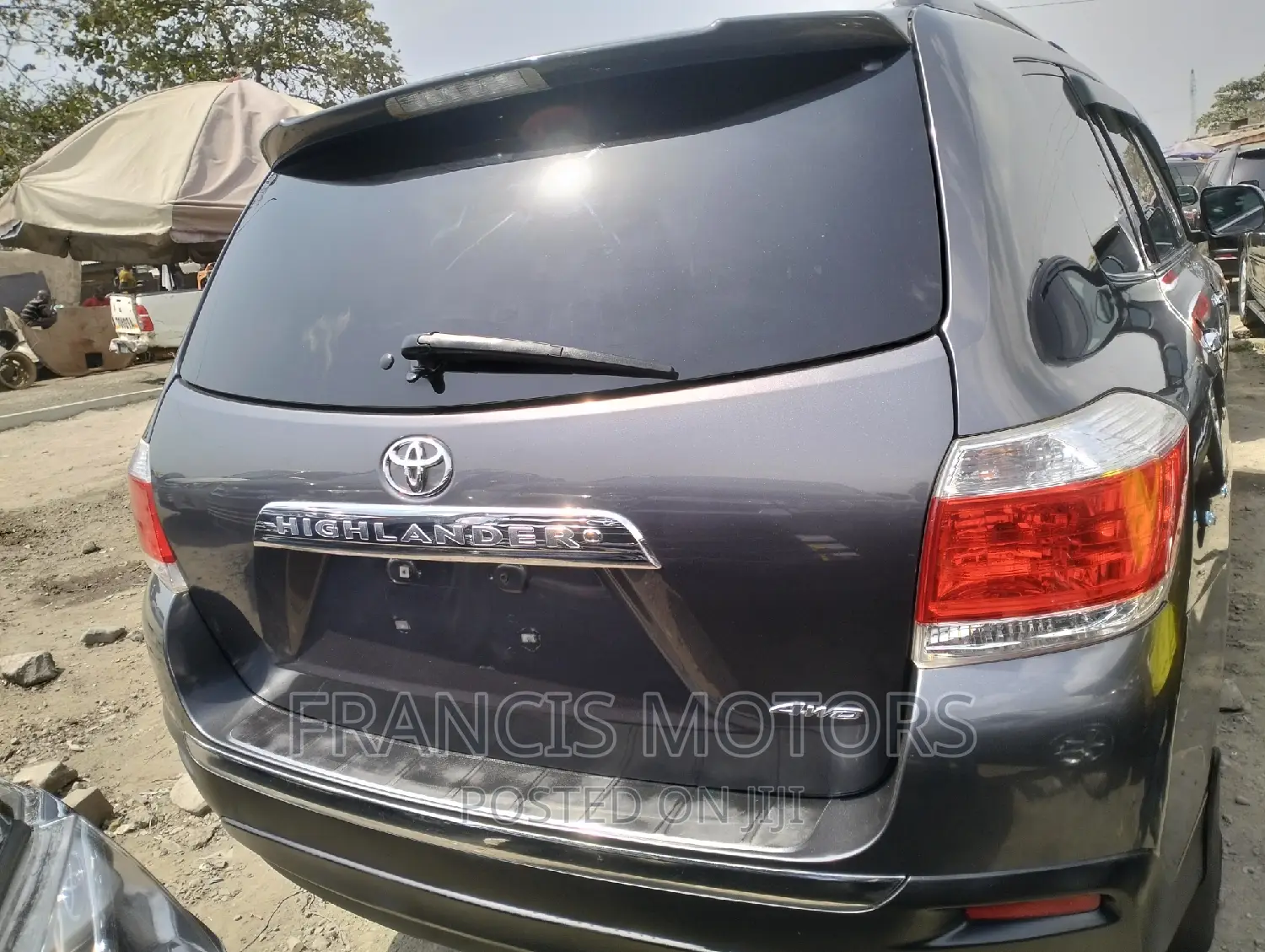Toyota Highlander 2012 Gray