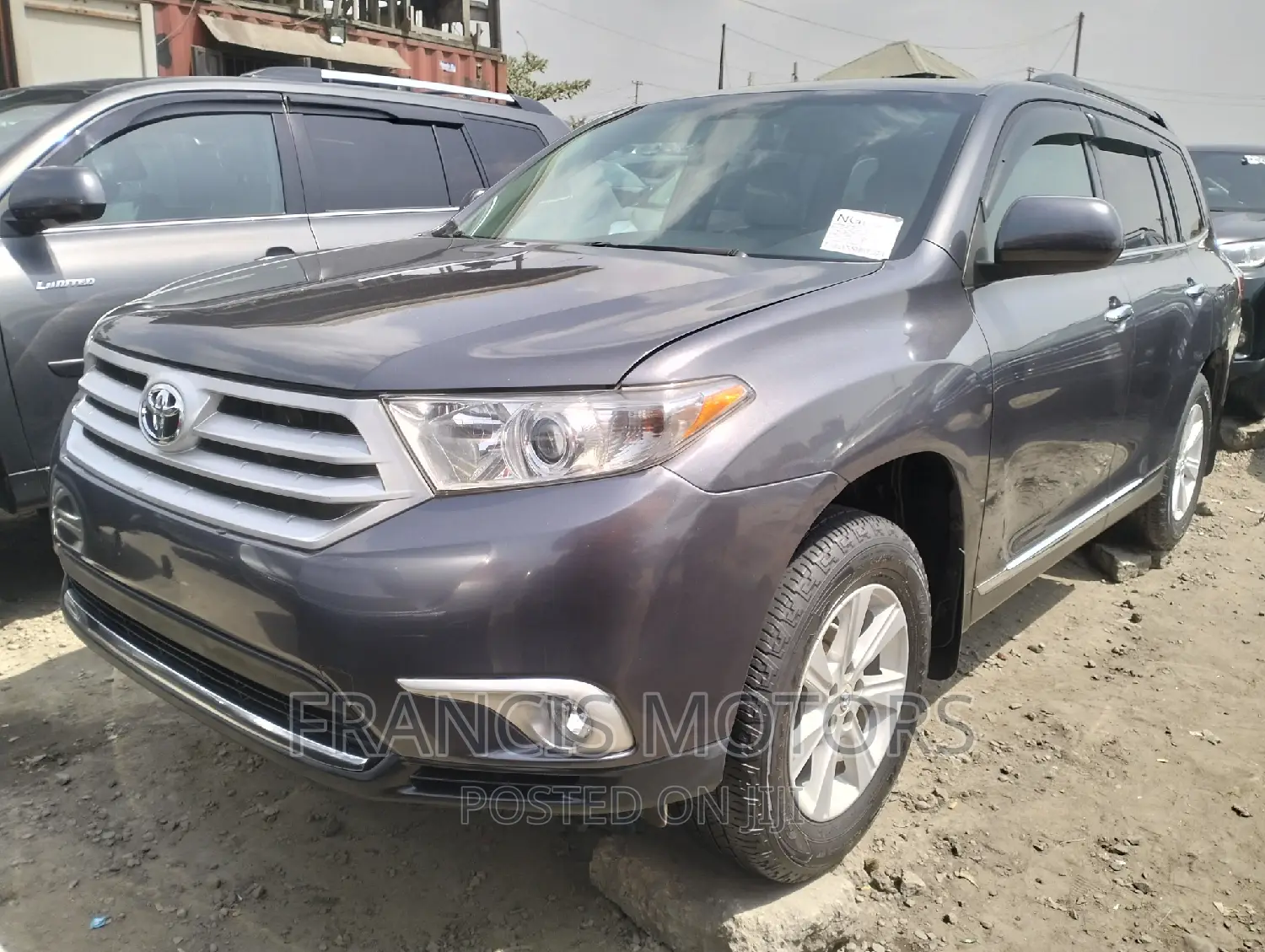 Toyota Highlander 2012 Gray