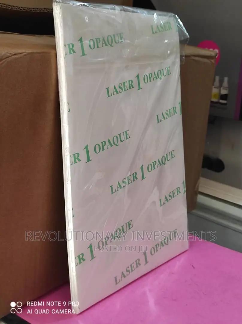 Laser Opaque Transfer Paper