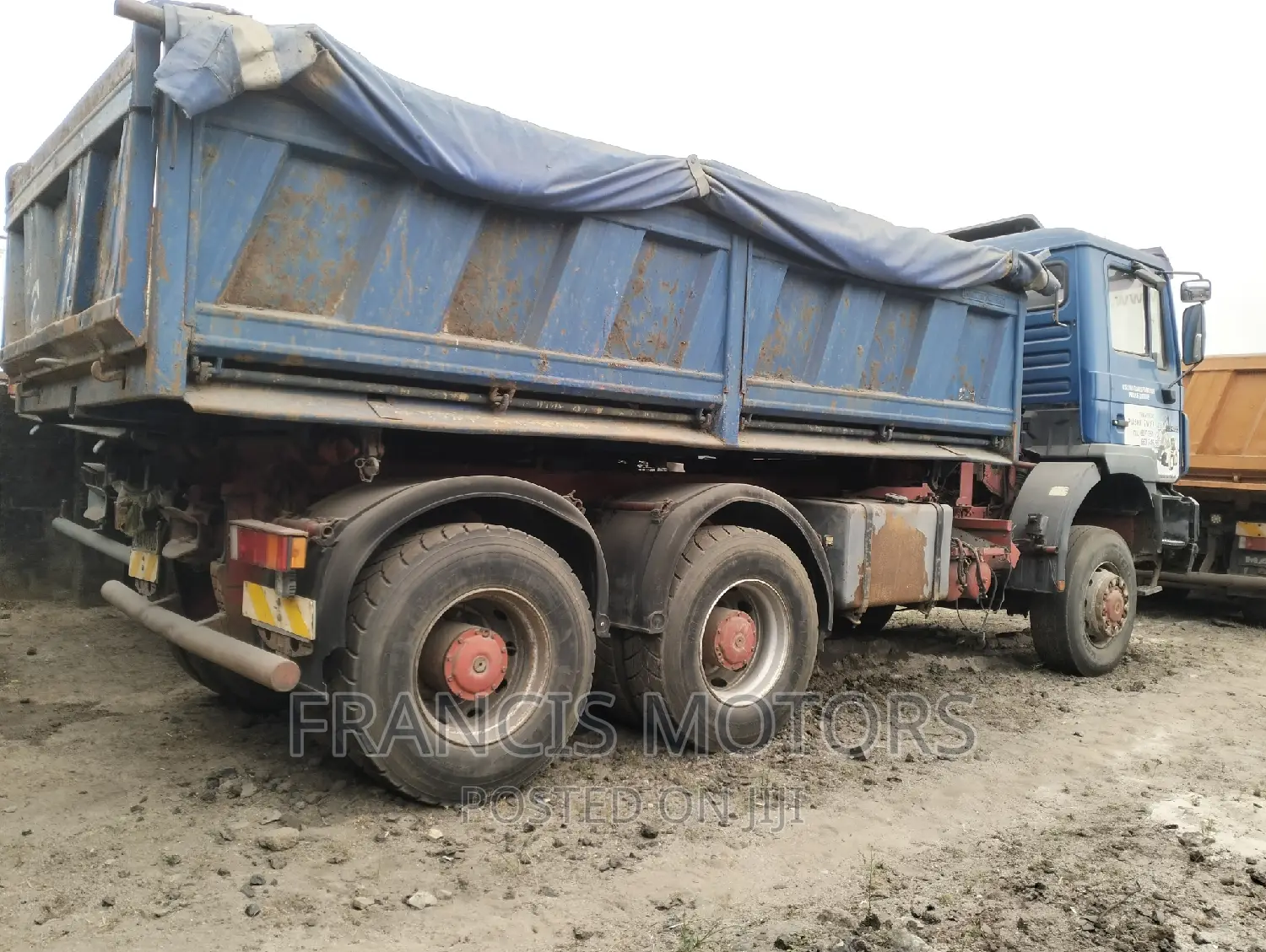 Man Diesel Tipper Truck 2000