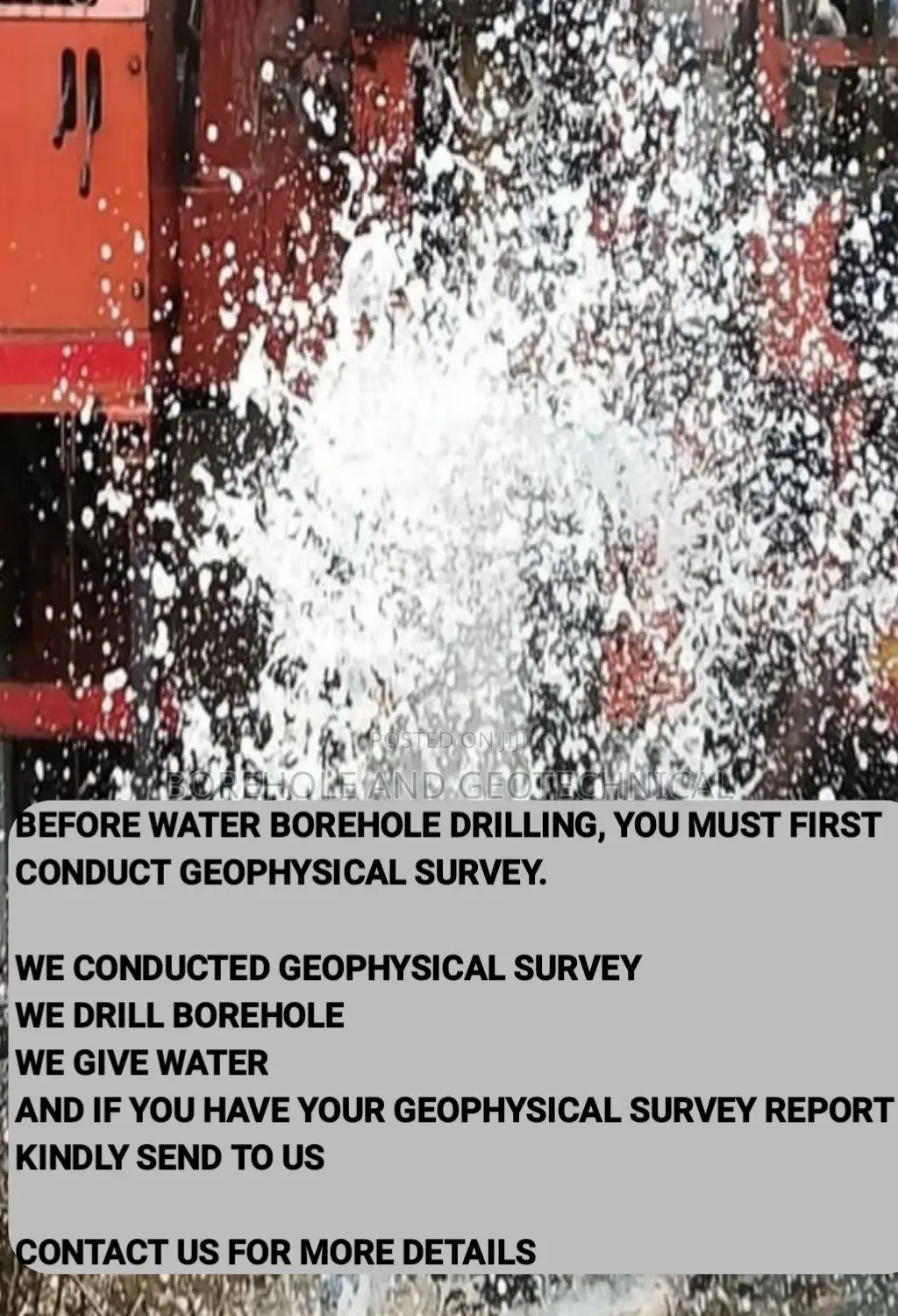 Borehole Drilling In Nyanya, Asokoro, Apo, Lugbe, Kuje, Zuba