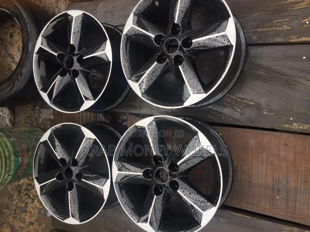 Pure Black Alloyd Wheels 16 Rims