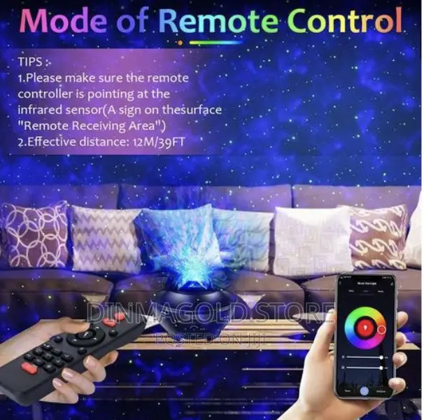 Starry Projector Light Led Night Lamp With Remote
