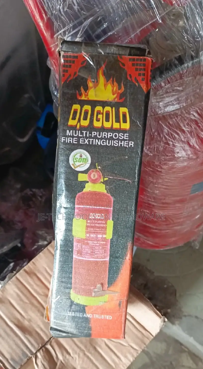 D.O Gold Fire Extinguisher - 1kg