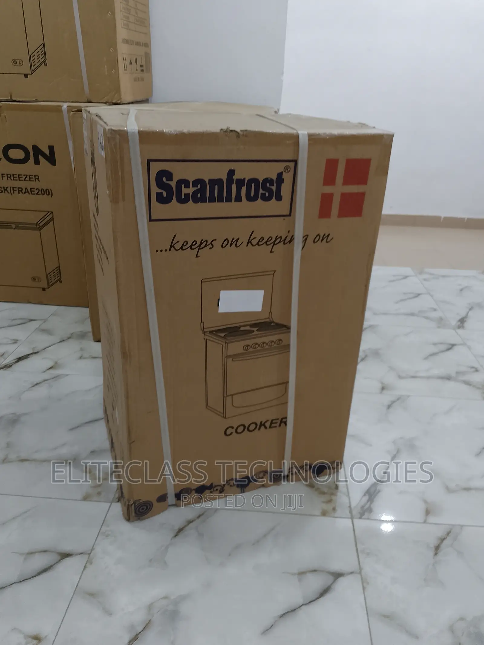 Scanfrost Brand New 4 Burner Gas Cooker CK 5400