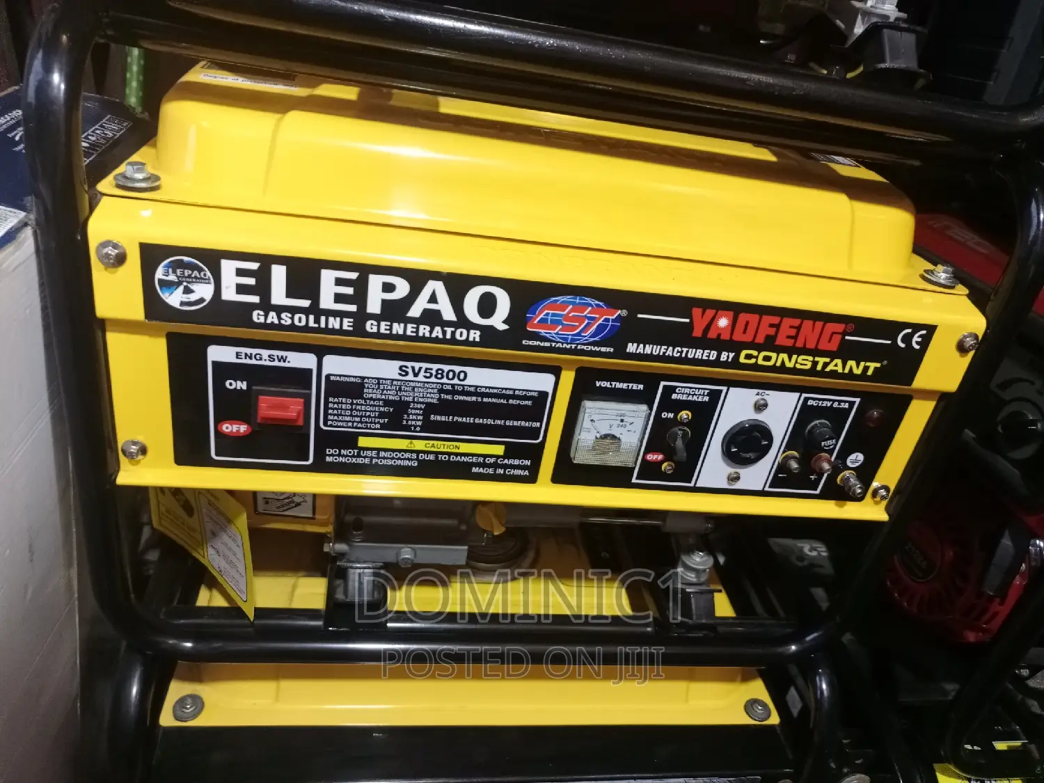 ELEPAQ Generator Sv 5800
