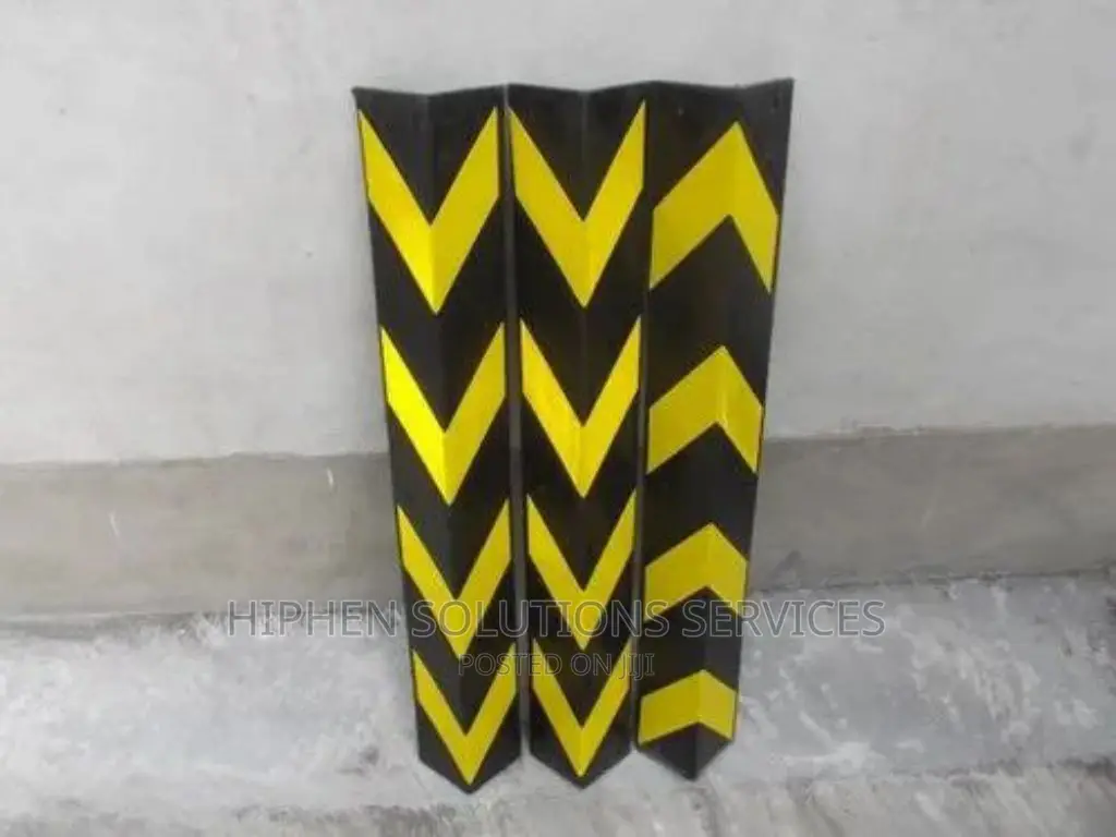 Wall Corner Guard For Parking Garages