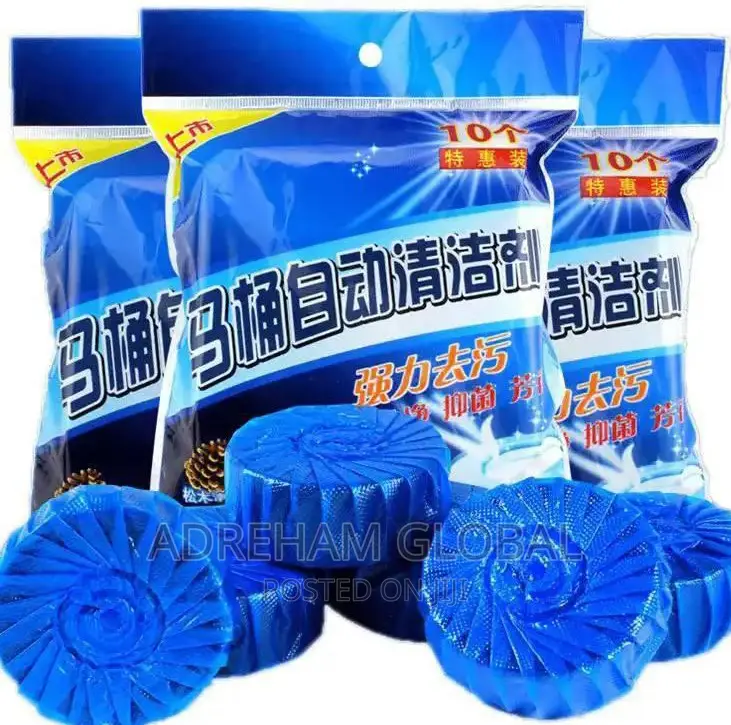 Toilet Blue Tablet 10piece Pack
