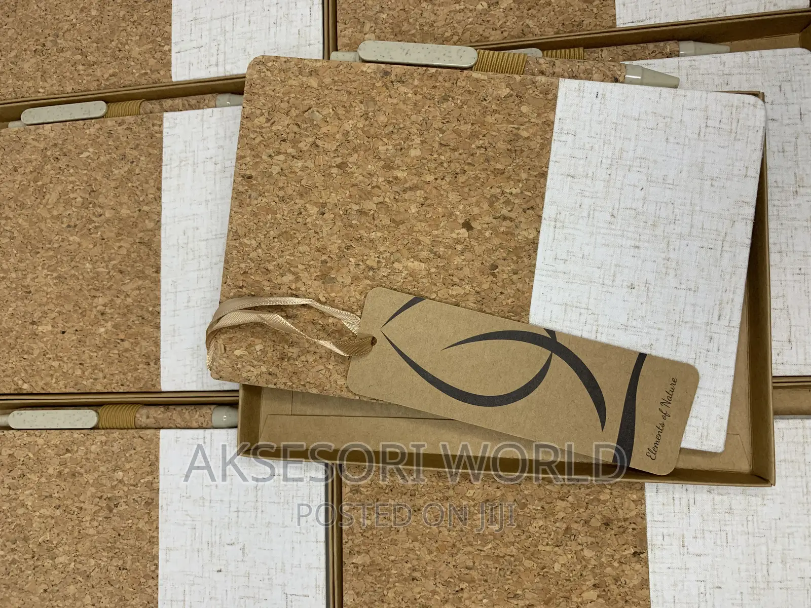 Eco-Friendly Okiyo Cork A5 Notebook Pen Corporate Set