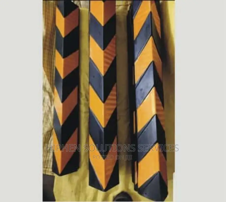 Yellow Rubber Corner Guard