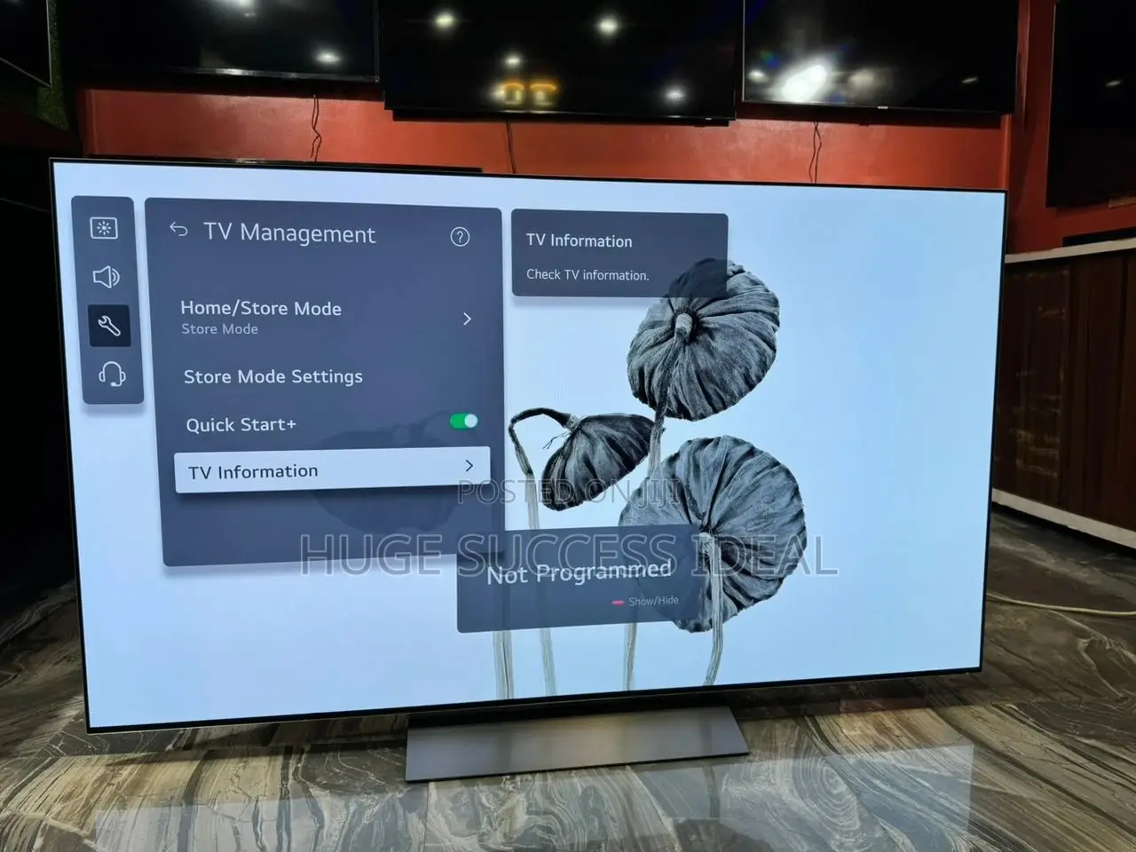 LG C2 65" Evo Gallery Edition Ultra HD Smart LED TV