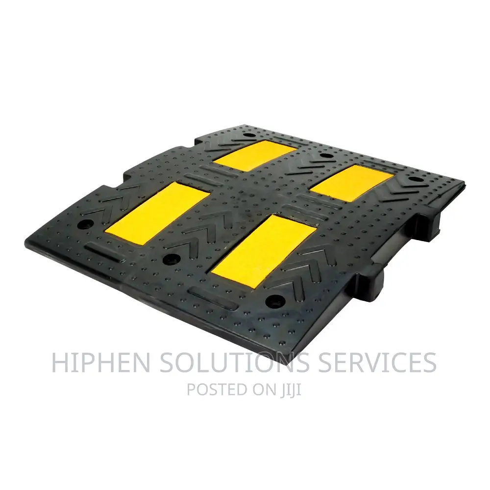 Rubber Speed Bump Extendable Slow Down Traffic Speed Reducer