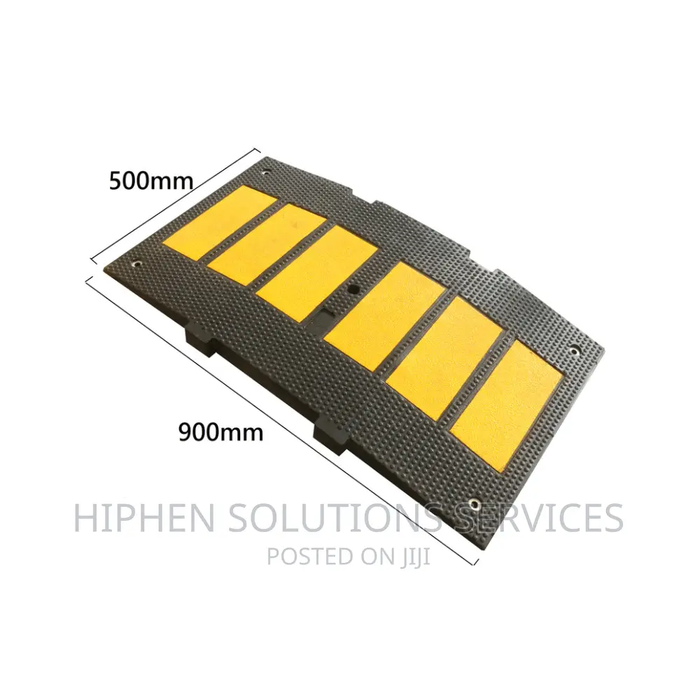 Rubber Speed Humps Slow Traffic