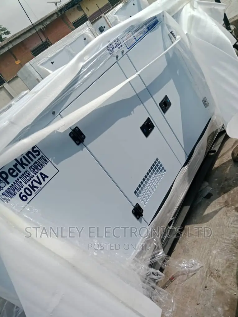 60kva Perkins Soundproof Generator With 2 Year's Warranty