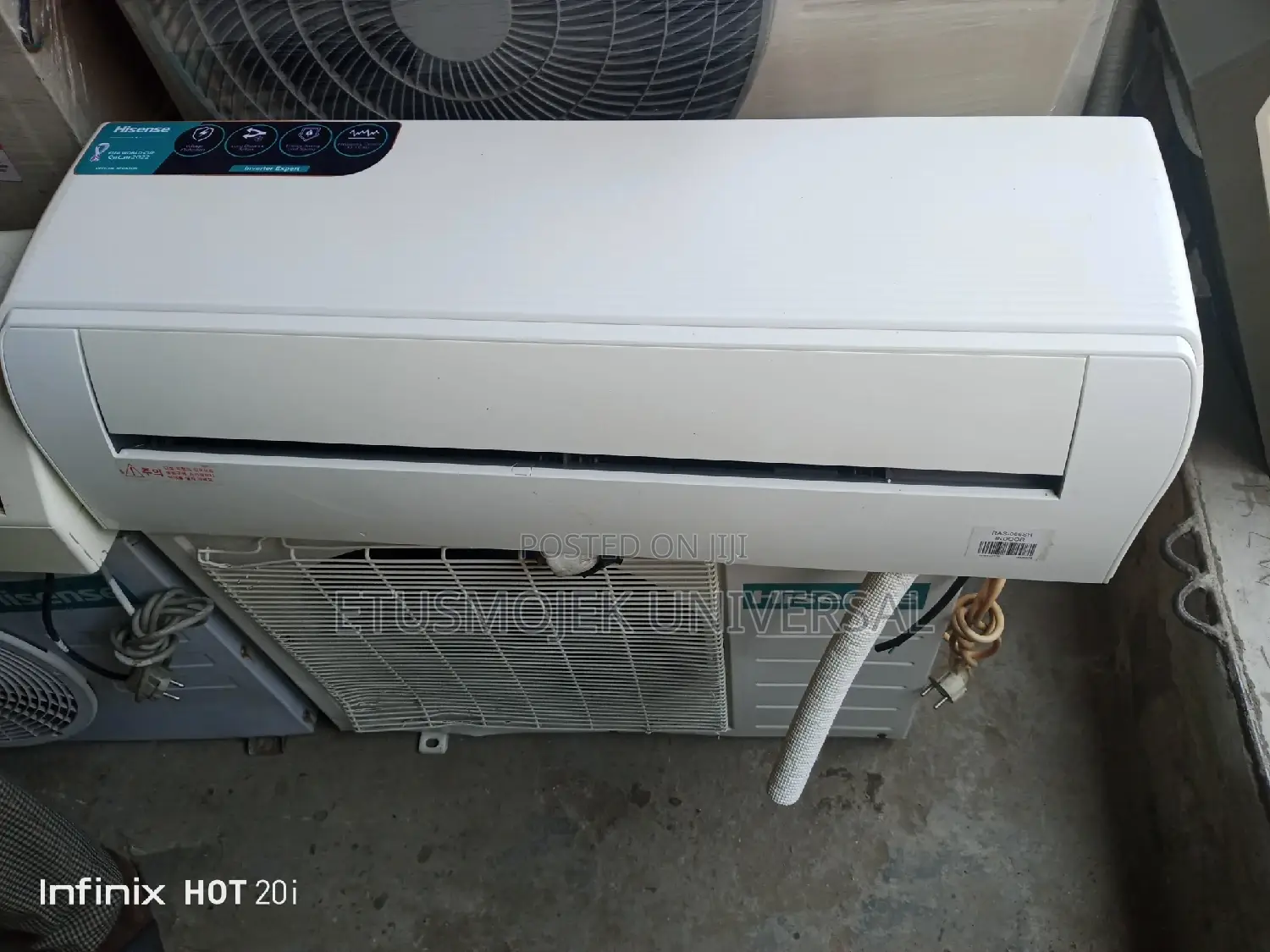 UK Used Hisense Inverter Air Conditioner 1.5hp