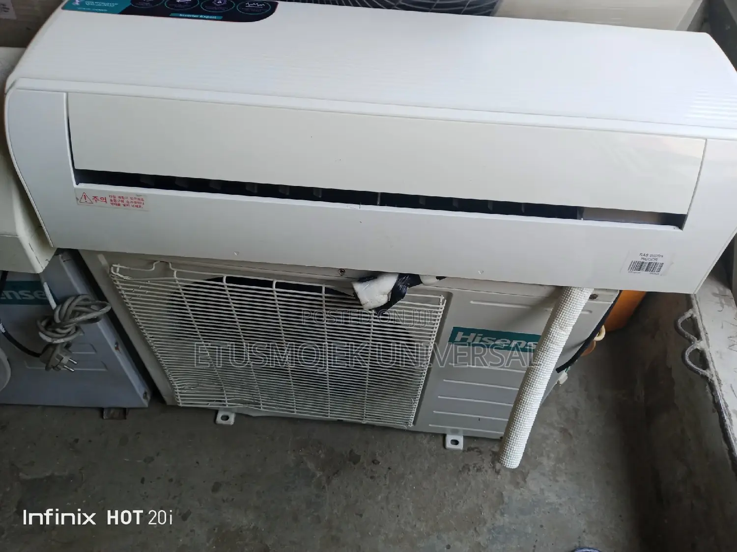 UK Used Hisense Inverter Air Conditioner 1.5hp