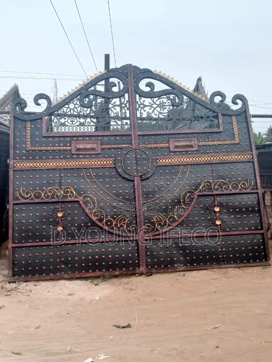 New Quality Morden Wrought Iron Gate