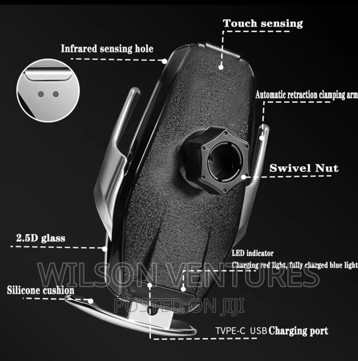 Wireless Car Phone Holder/Charger