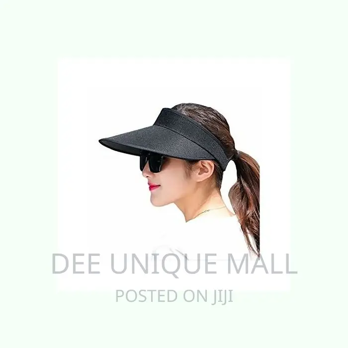 Empty Top Wide Brim Sun Visor Hat in Different Colors