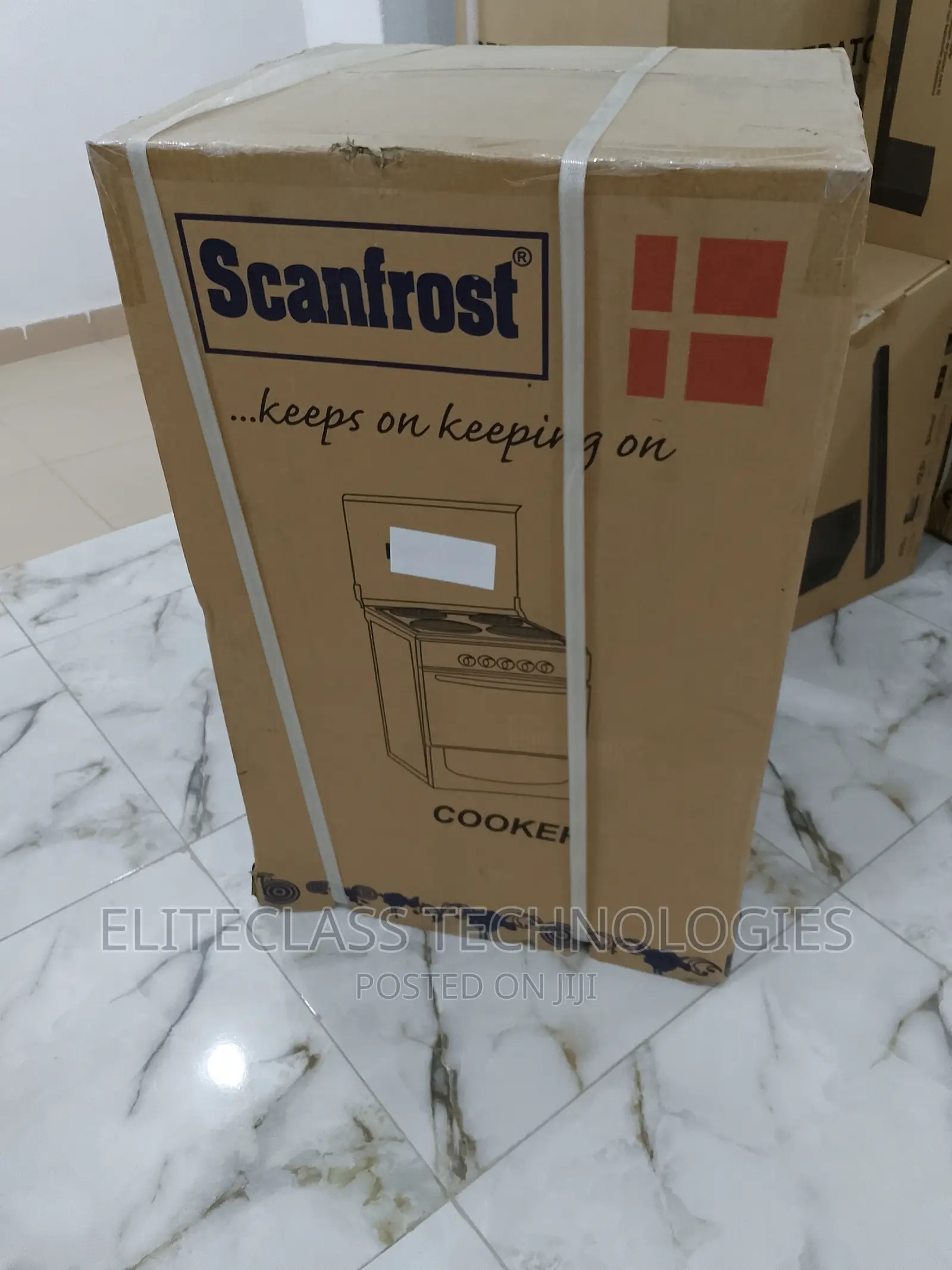 Scanfrost Energy Efficient 4 Burner Gas Cooker CK 5400