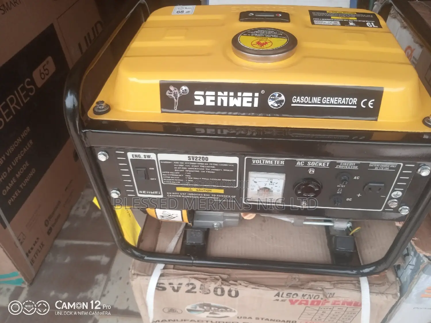 Senwei Petrol Generator 1.5kva