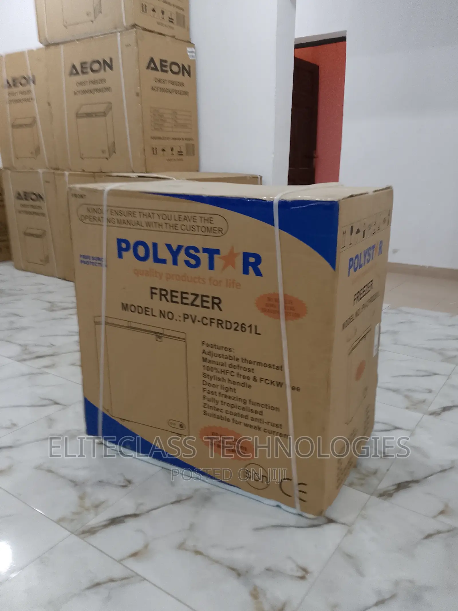 Polystar 261L Cool Freezing Chest Freezer Pv-Cfrd261l
