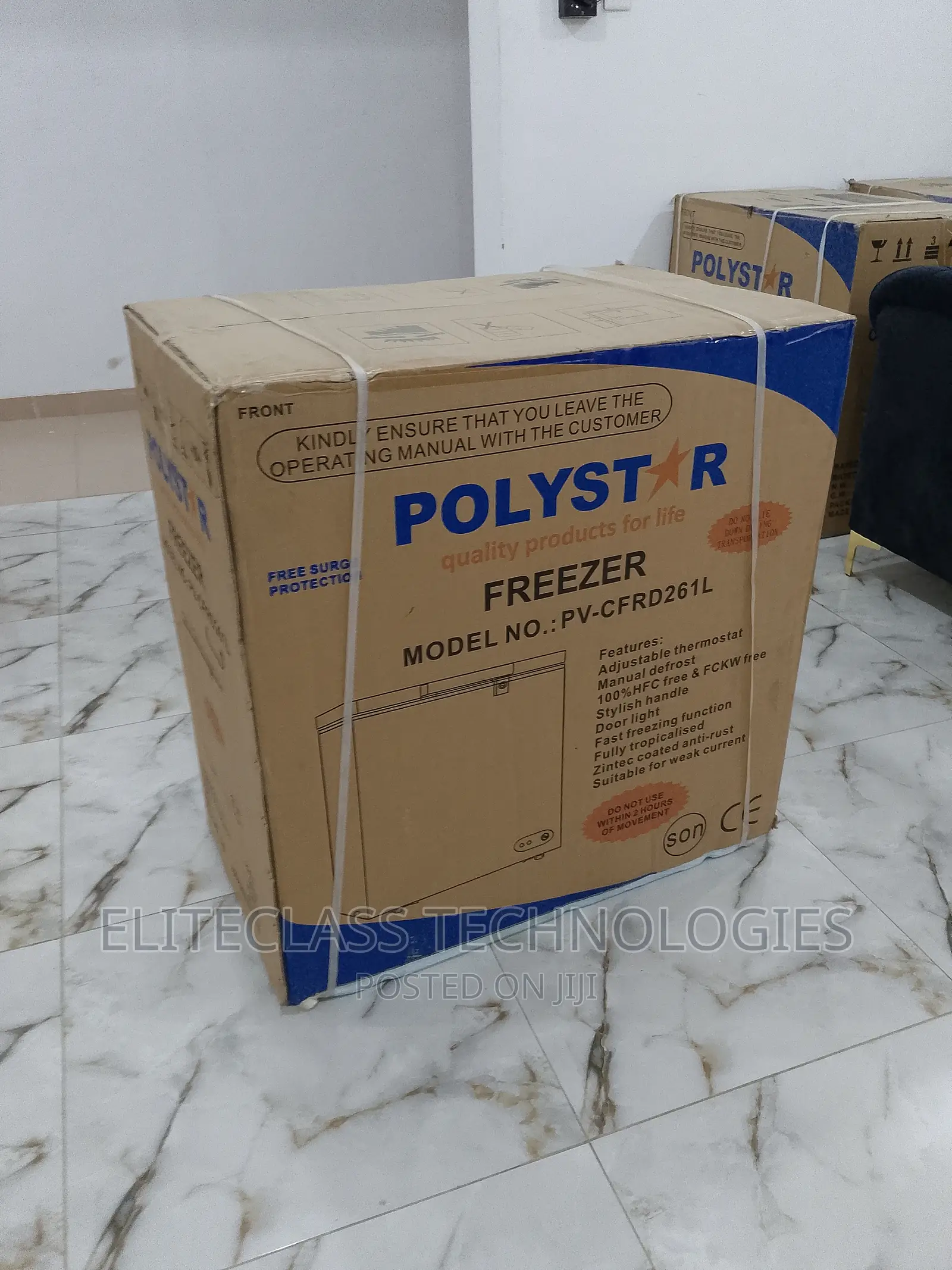 Polystar Smart 261L Chest Freezer Pv-Cfrd261l