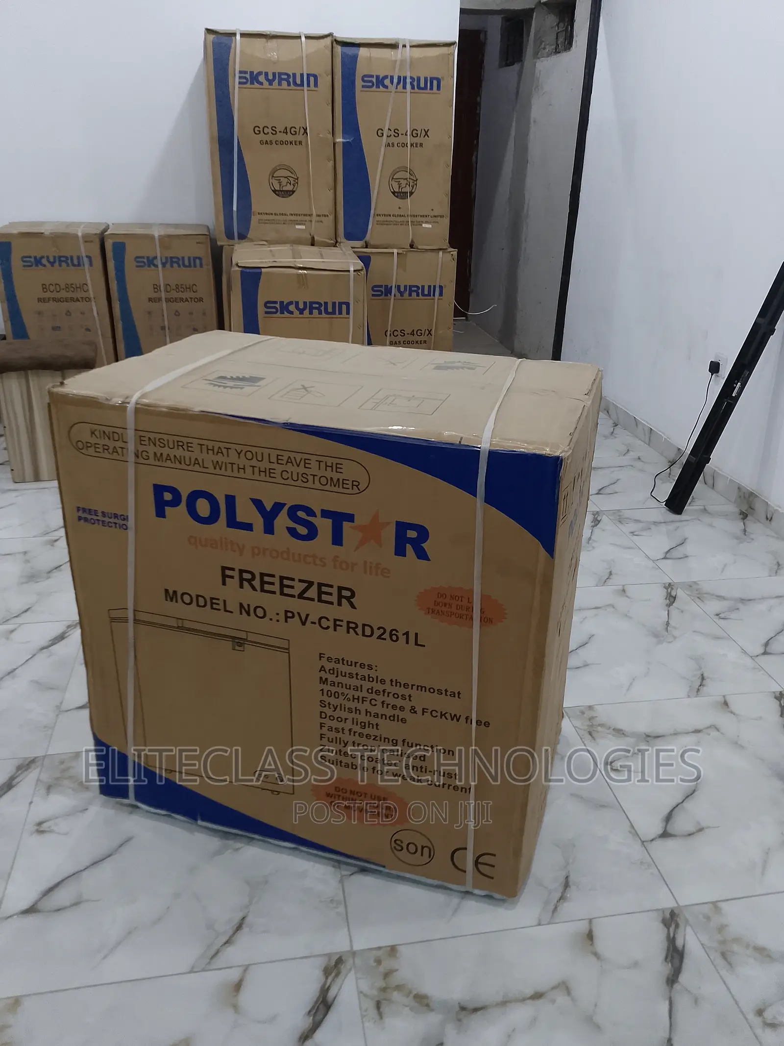 Polystar 261L Fast Cooling Chest Freezer Pv-Cfrd261l