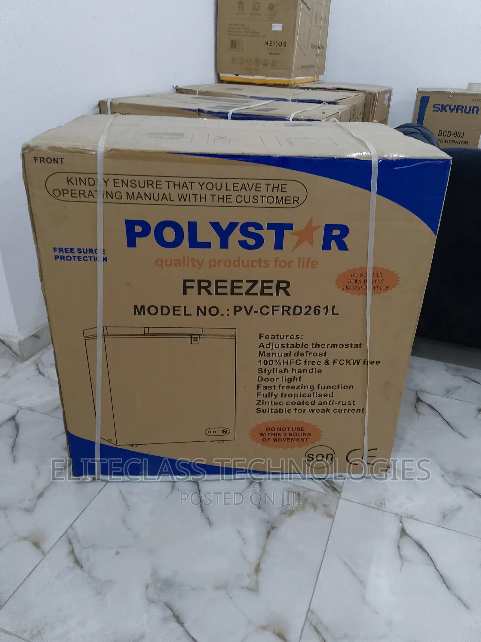 Polystar 261L Smart Choice Chest Freezer Pv-Cfrd261l