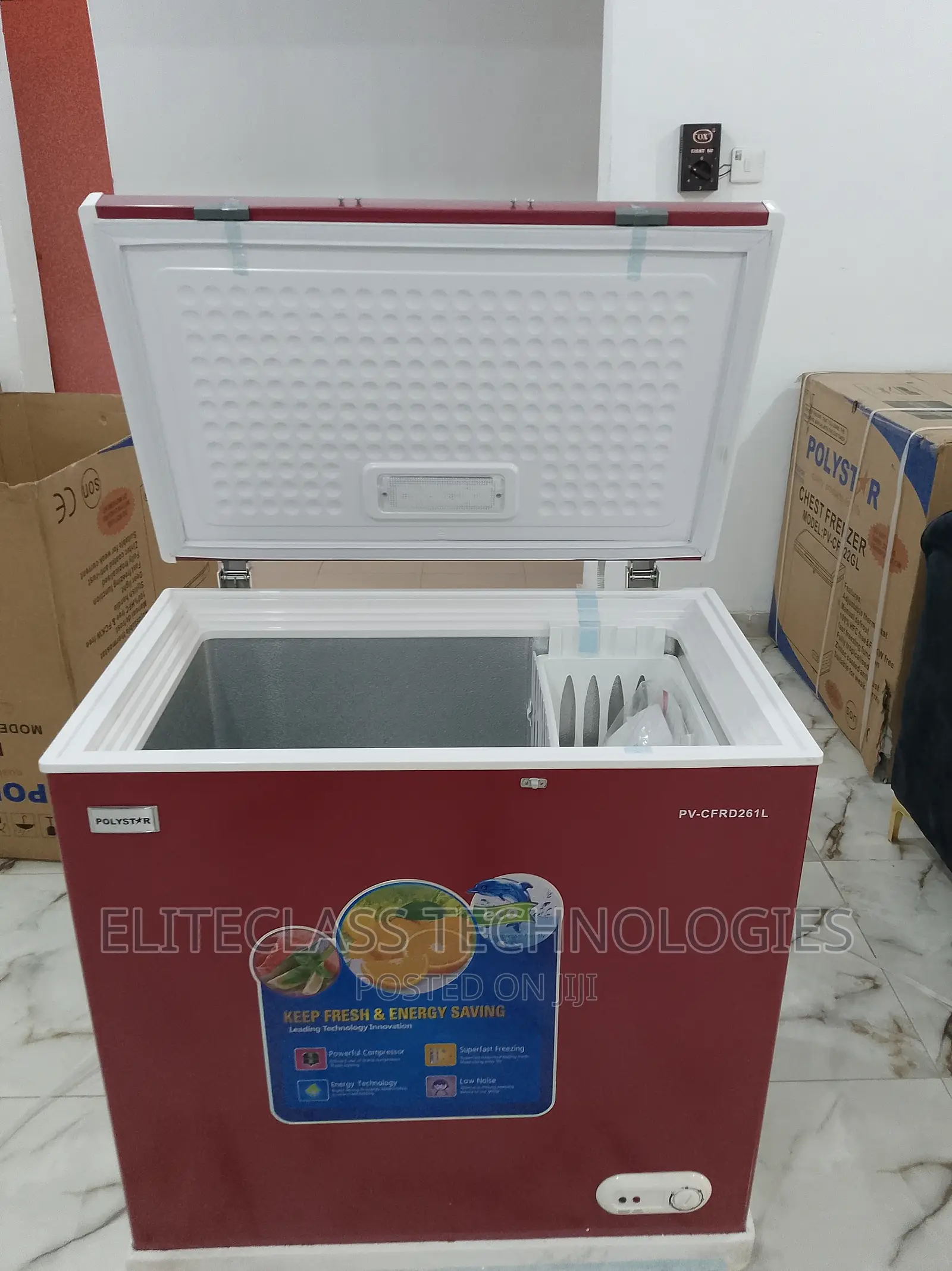 Polystar 261L Anti-Rust Chest Freezer Pv-Cfrd261l