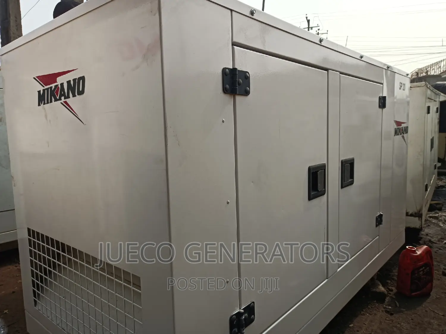 Untampered 20kva Perkins Mikano Soundproof Generator