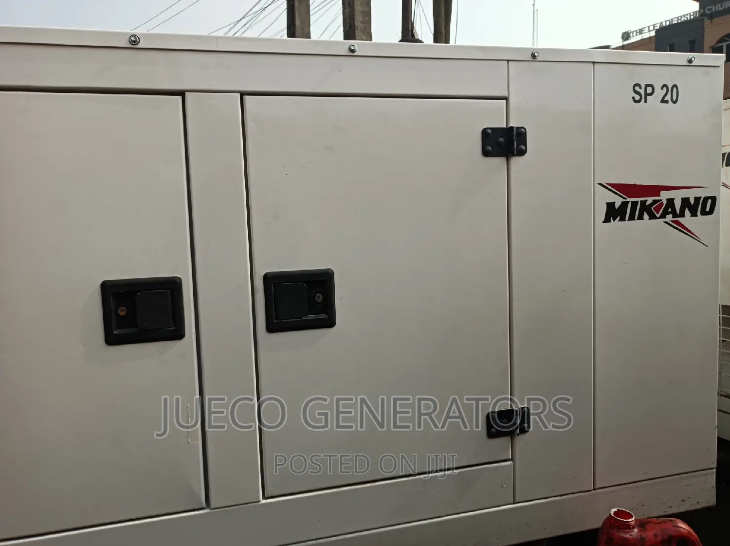 Untampered 20kva Perkins Mikano Soundproof Generator