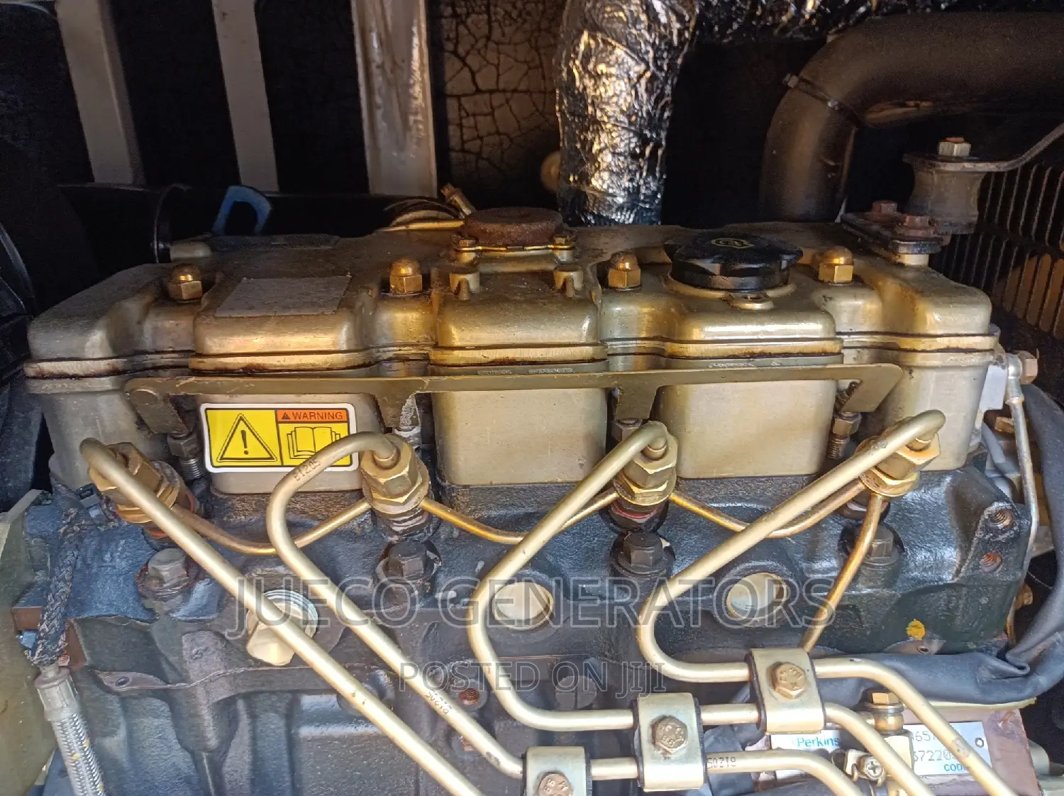 Untampered 20kva Perkins Mikano Soundproof Generator
