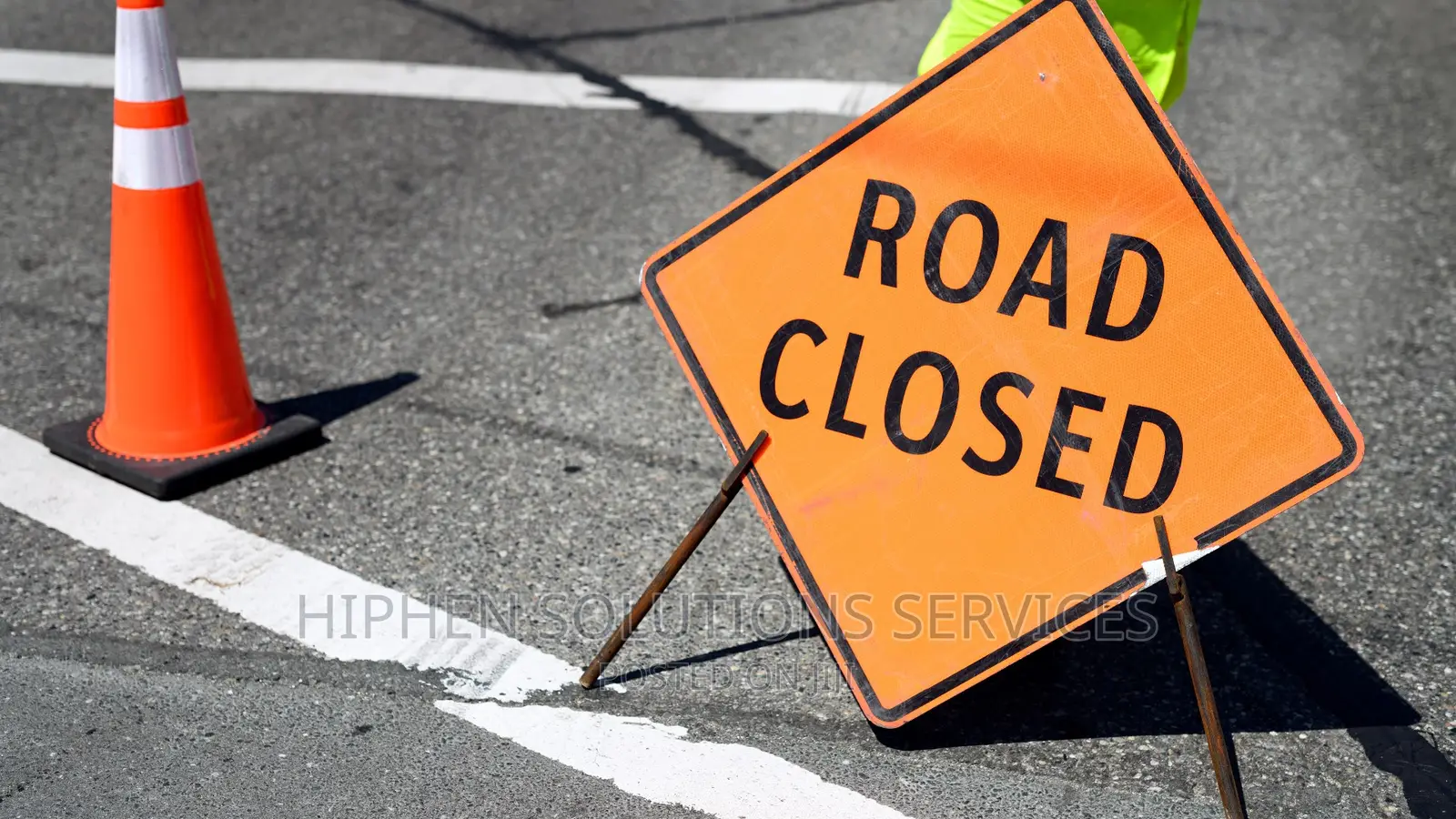 Safety Road Closed Sign
