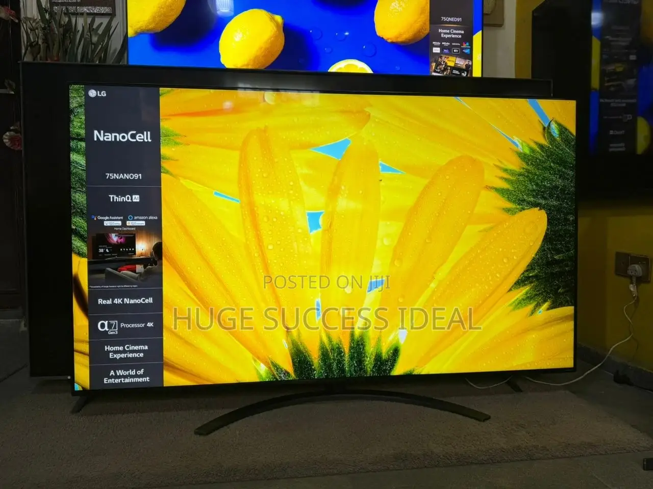 LG 75 Inch Nano91 Series Uhd Smart Nanocell LED TV