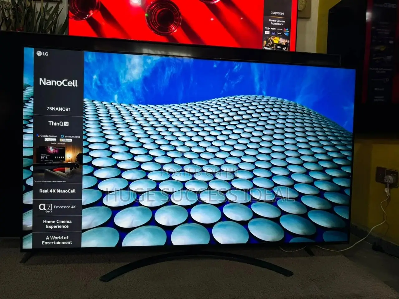 LG 75 Inch Nano91 Series Uhd Smart Nanocell LED TV