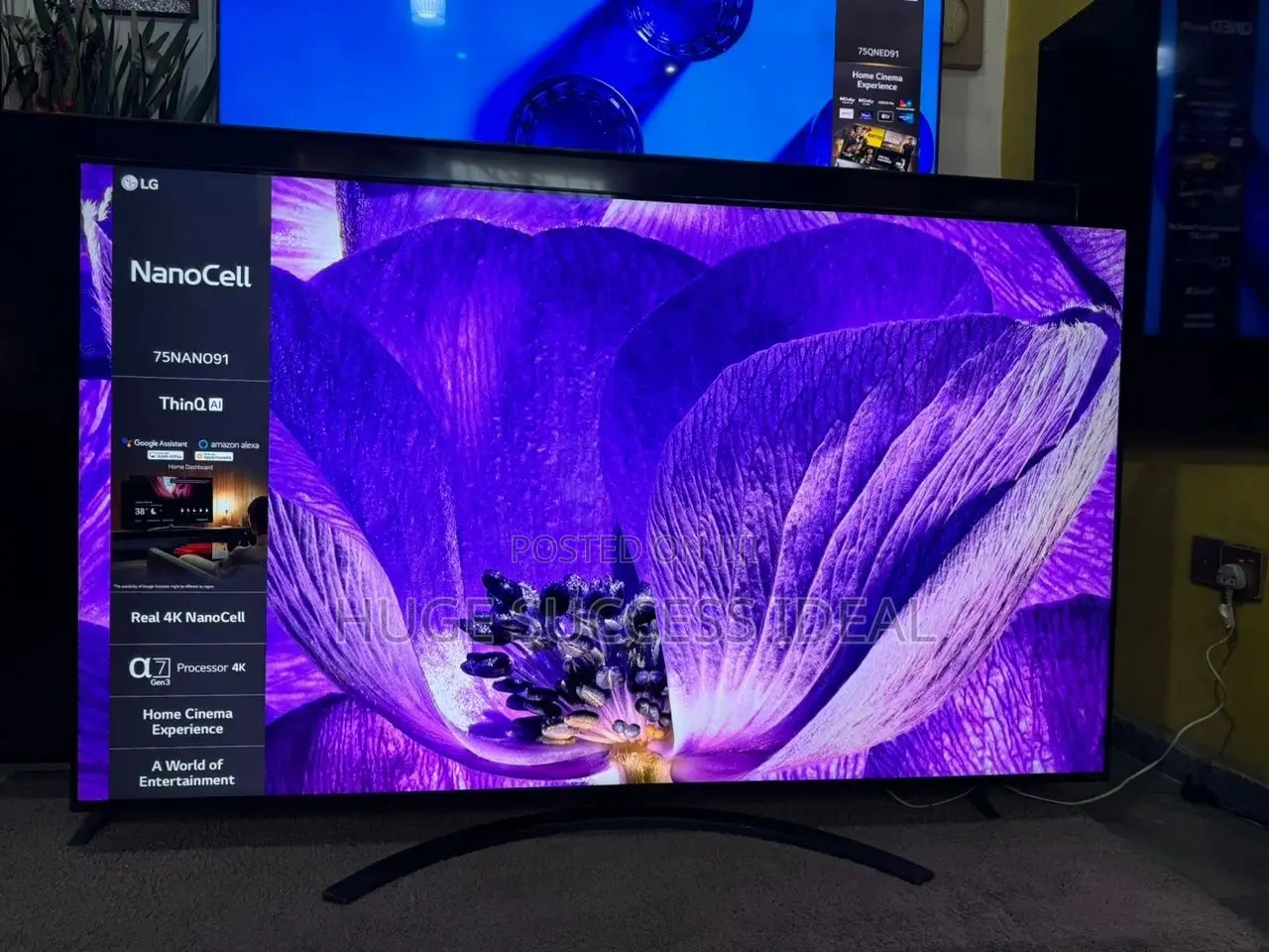 LG 75 Inch Nano91 Series Uhd Smart Nanocell LED TV