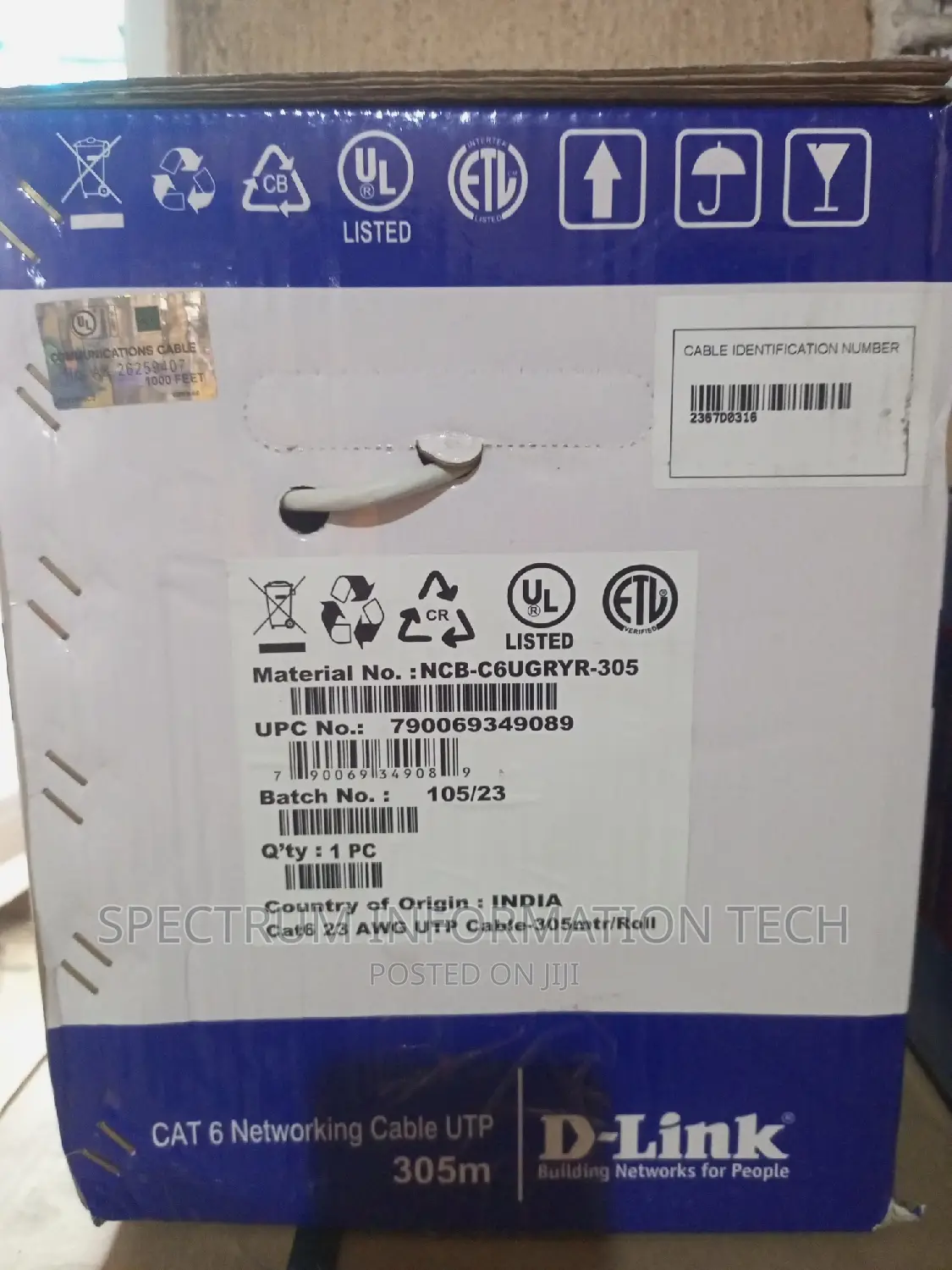 Cat6 D-Link Network Cable