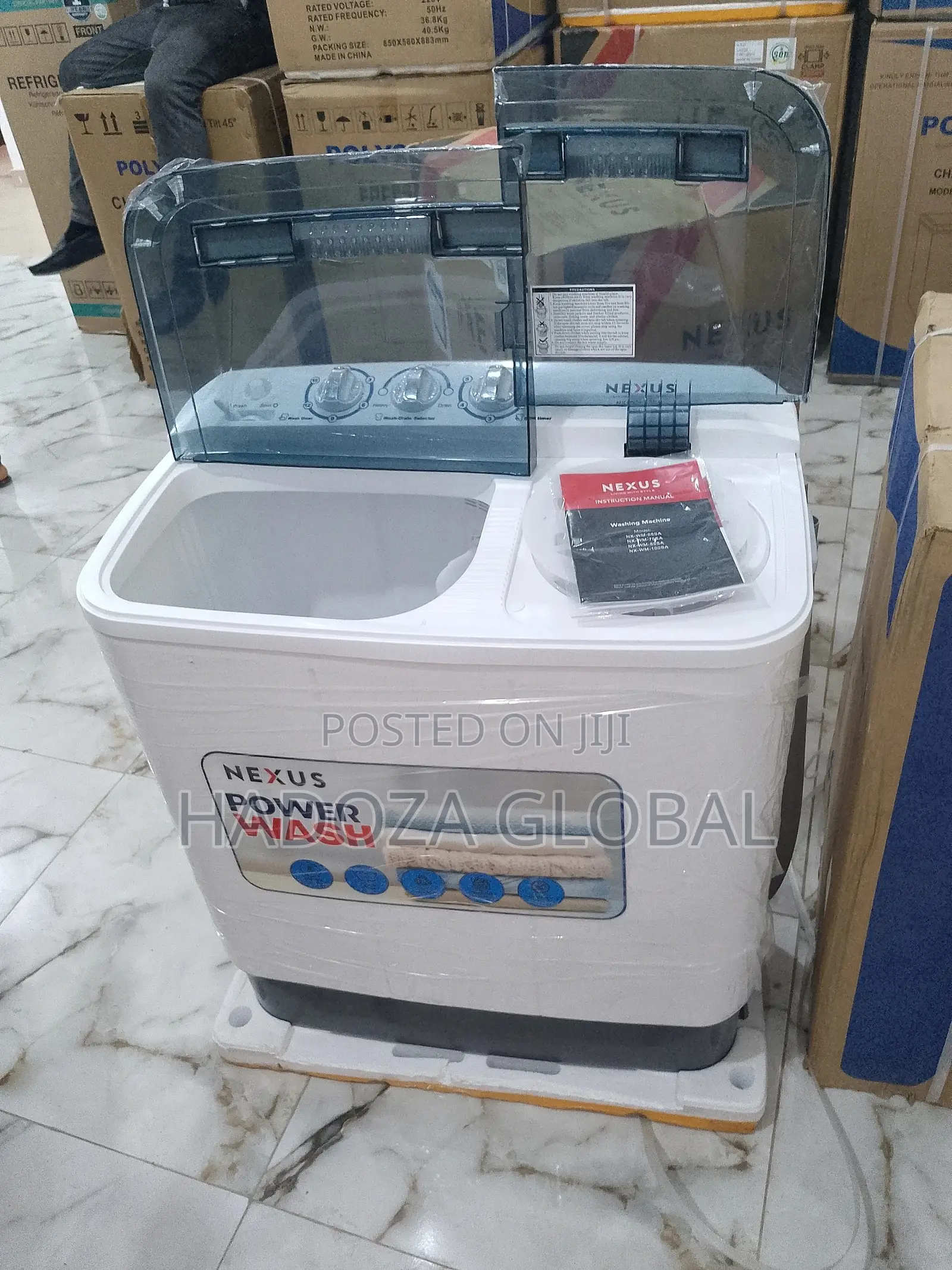 7.5kg Nexus Washing Machine- Semi Automatic