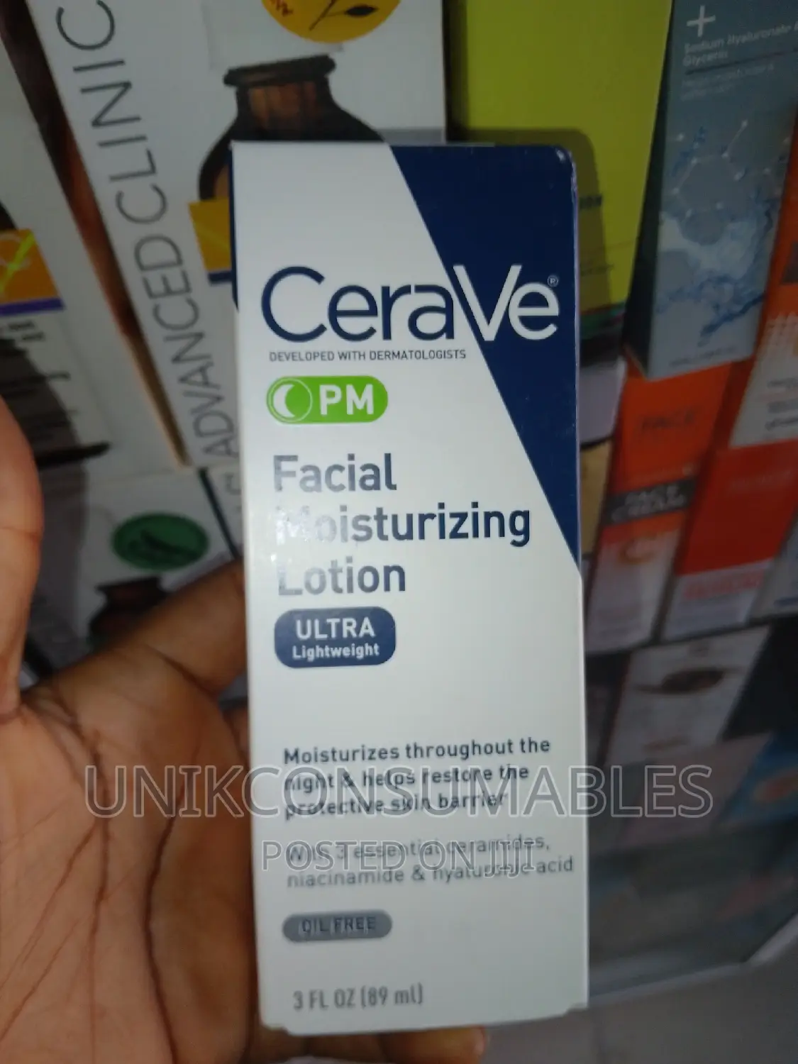 Cerave Pm Facial Moisturizing Lotion Lightweight [89ml]