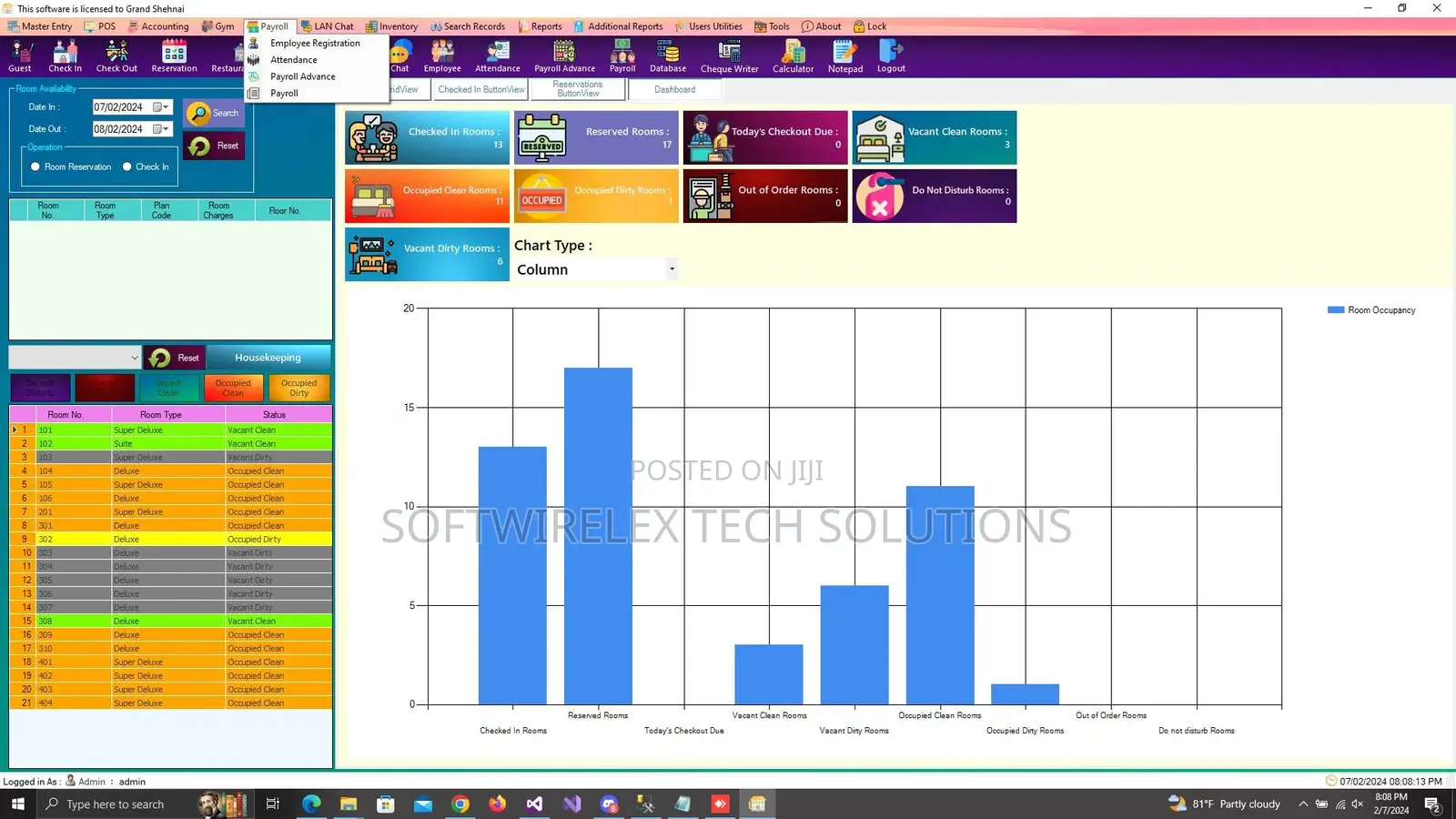 Hotel Management Software