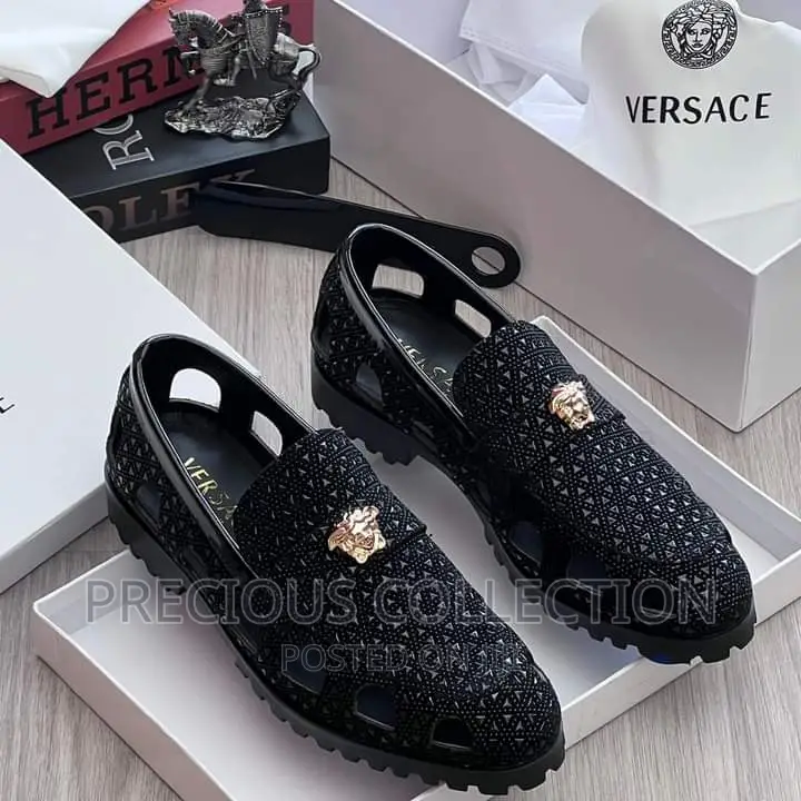 Men's Versace Stoned Shoes