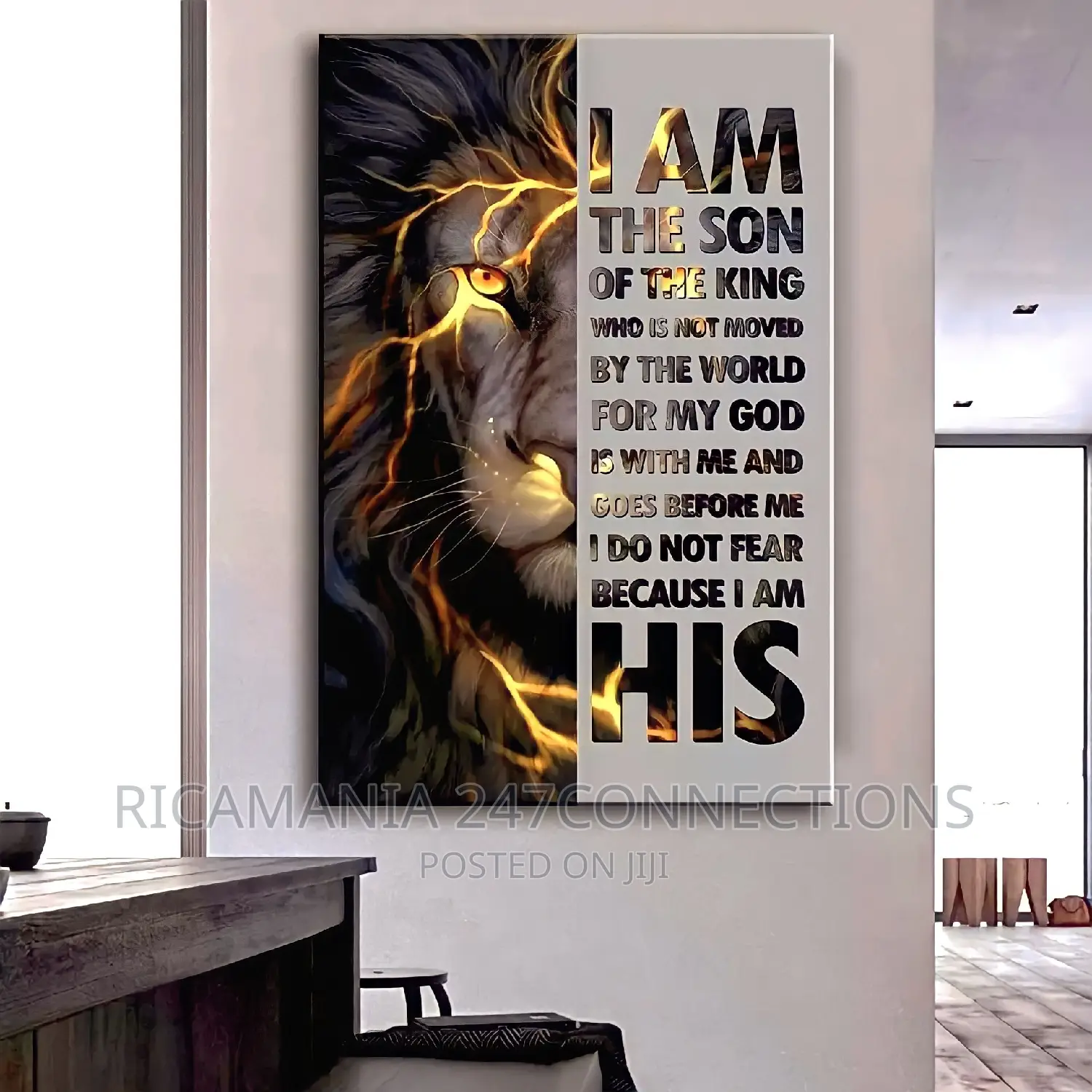 2by3 Feet Lion King Canvas Artwork