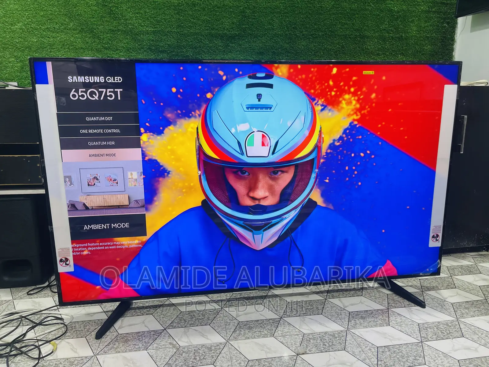 Samsung Q75t 65" Class HDR Smart Qled Tv 2020 Model