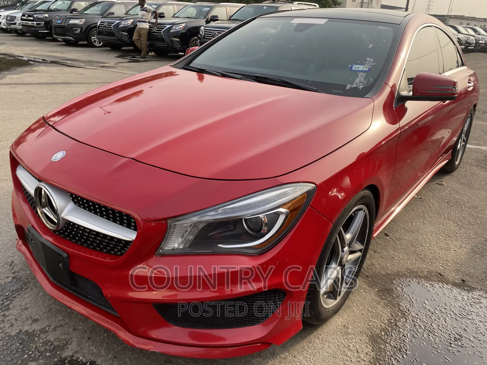 Mercedes-Benz CLA-Class CLA 250 4MATIC Sedan 2015 Red