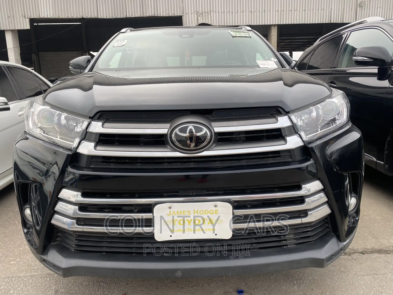 Toyota Highlander 2017 Matt Black