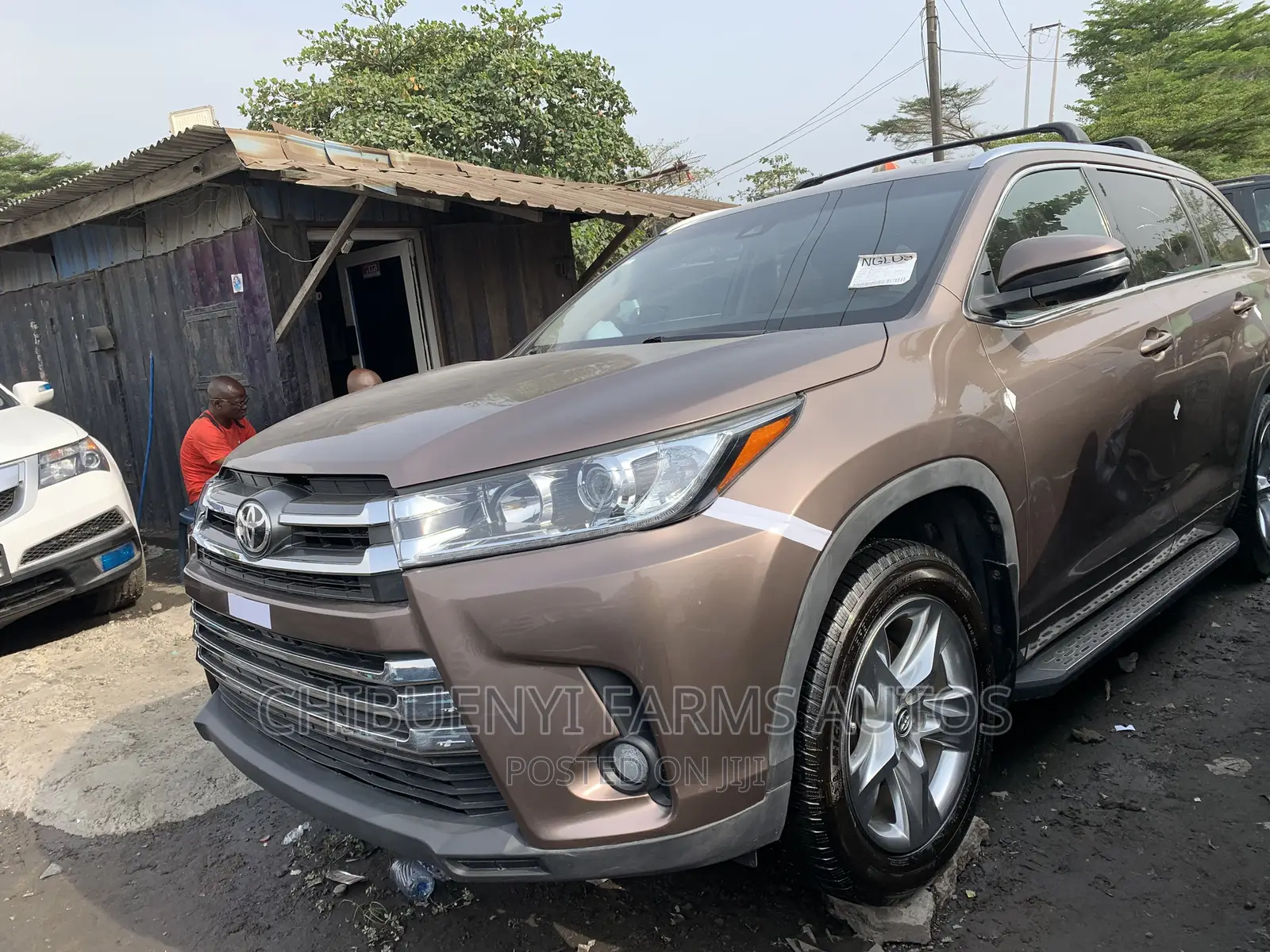 Toyota Highlander Limited 4x4 V6 (3.5L 6cyl 8A) 2018 Burgundy