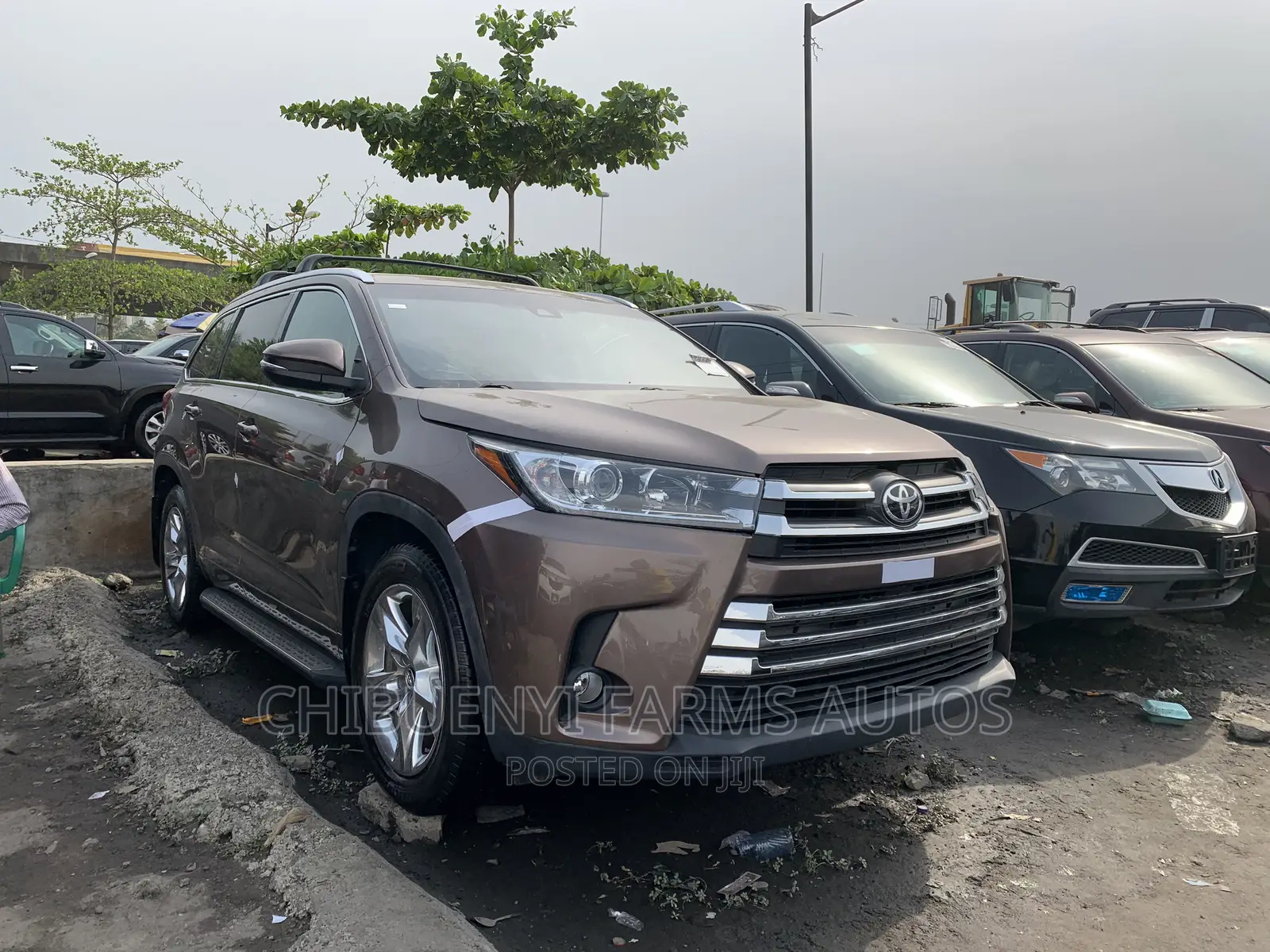 Toyota Highlander Limited 4x4 V6 (3.5L 6cyl 8A) 2018 Burgundy